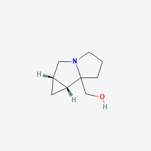 [(1aS,6bR)-octahydrocyclopropa[a]pyrrolizin-6a-yl]methanol - 