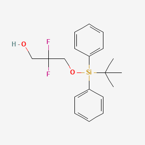 3-((tert-Butyldiphenylsilyl)oxy)-2,2-difluoropropan-1-ol - 