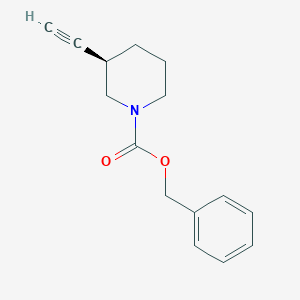 benzyl (3R)-3-ethynylpiperidine-1-carboxylate - 