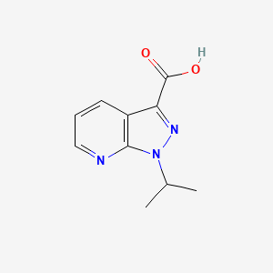 1-isopropyl-1H-pyrazolo[3,4-b]pyridine-3-carboxylic acid - 