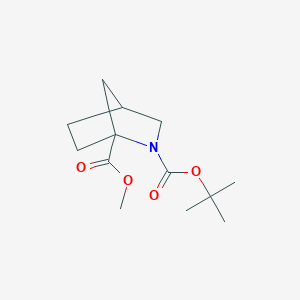 2-tert-Butyl 1-methyl 2-azabicyclo[2.2.1]heptane-1,2-dicarboxylate - 