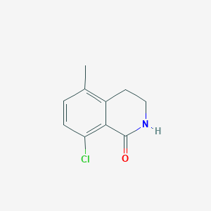 8-chloro-5-methyl-3,4-dihydroisoquinolin-1(2H)-one - 