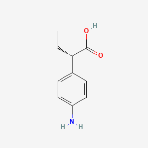(S)-2-(4-Aminophenyl)butanoic Acid - 