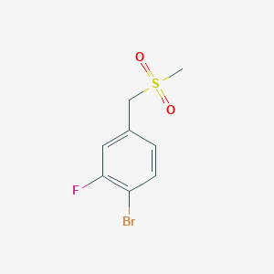 1-Bromo-2-fluoro-4-((methylsulfonyl)methyl)benzene - 