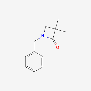 1-Benzyl-3,3-dimethylazetidin-2-one - 