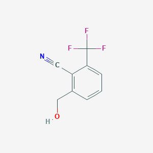 2-(Hydroxymethyl)-6-(trifluoromethyl)benzonitrile - 