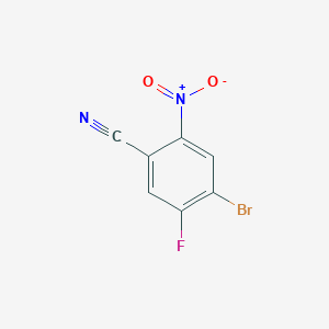4-Bromo-5-fluoro-2-nitrobenzonitrile - 
