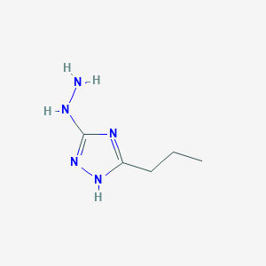 3-Hydrazinyl-5-propyl-1H-1,2,4-triazole - 5505-79-3