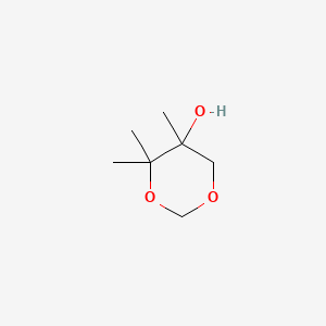 4,4,5-Trimethyl-1,3-dioxan-5-OL - 54063-14-8