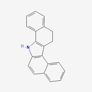 7H-DIBENZO(a,g)CARBAZOLE, 12,13-DIHYDRO- - 63077-00-9