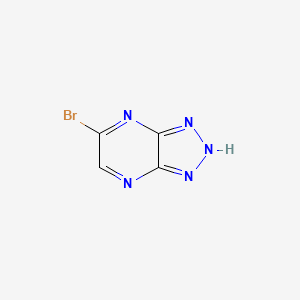 5-Bromo-1H-[1,2,3]triazolo[4,5-B]pyrazine - 