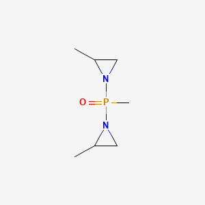 1,1'-(Methylphosphinylidene)bis(2-methylaziridine) - 60671-03-6