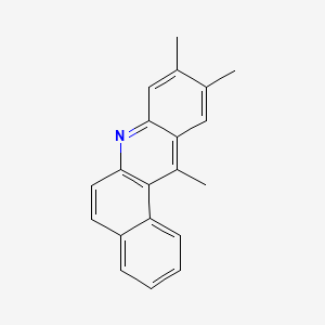9,10,12-trimethylbenzo[a]acridine - 63040-02-8