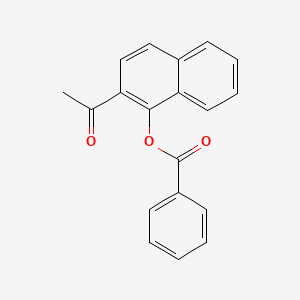 2-Acetyl-1-naphthyl benzoate - 63450-44-2
