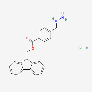 4-Fmoc-amino-benzylamine hydrochloride - 