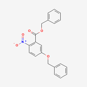 Benzyl 5-(benzyloxy)-2-nitrobenzoate - 61340-14-5