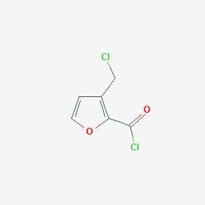 2-Furancarbonyl chloride, 3-(chloromethyl)- - 246178-73-4