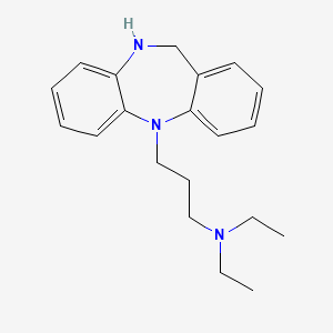 5H-DIBENZO(b,e)(1,4)DIAZEPINE, 10,11-DIHYDRO-5-(3-(DIETHYLAMINO)PROPYL)- - 32047-63-5