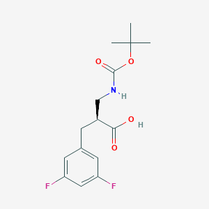 Boc-(s)-3-amino-2-(3,5-difluorobenzyl)propanoic acid - 
