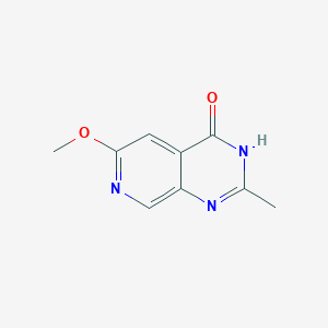 6-Methoxy-2-methylpyrido[3,4-d]pyrimidin-4(3h)-one - 