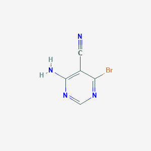 4-Amino-6-bromopyrimidine-5-carbonitrile - 