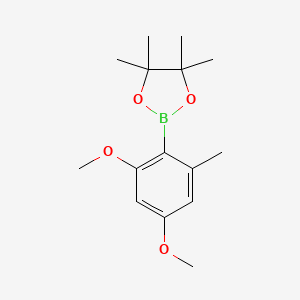 2-(2,4-Dimethoxy-6-methylphenyl)-4,4,5,5-tetramethyl-1,3,2-dioxaborolane - 