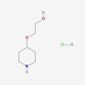 2-(4-Piperidyloxy)ethanol;hydrochloride - 