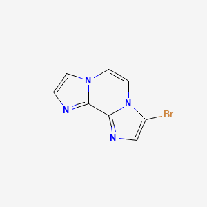 5-bromo-3,6,9,12-tetrazatricyclo[7.3.0.02,6]dodeca-1(12),2,4,7,10-pentaene - 58860-36-9