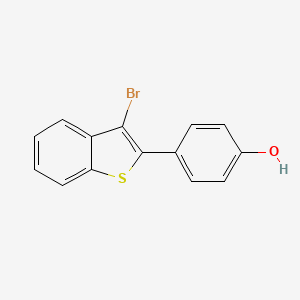 4-(3-Bromobenzo[b]thien-2-yl)phenol - 265654-84-0
