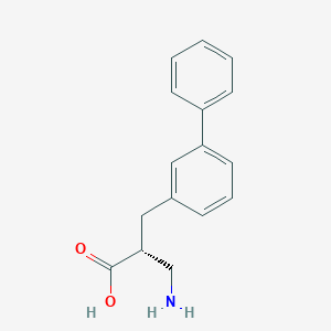 (r)-3-([1,1'-Biphenyl]-3-yl)-2-(aminomethyl)propanoic acid - 