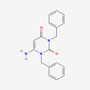 6-Amino-1,3-dibenzylpyrimidine-2,4(1h,3h)-dione - 41862-17-3