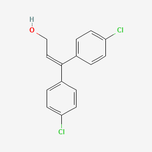 3,3-Bis(4-chlorophenyl)prop-2-en-1-ol - 96089-74-6