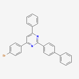 2-([1,1'-Biphenyl]-4-yl)-4-(4-bromophenyl)-6-phenylpyrimidine - 
