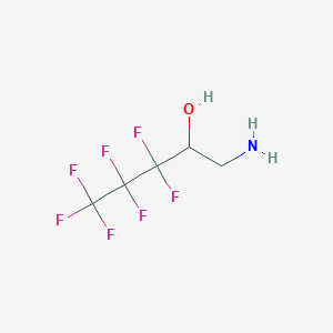 1-Amino-3,3,4,4,5,5,5-heptafluoro-2-pentanol - 336-53-8