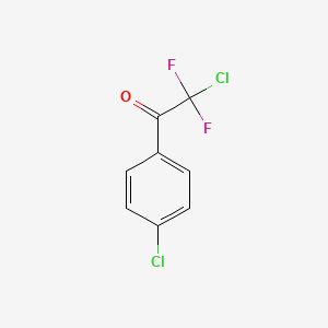2-Chloro-1-(4-chlorophenyl)-2,2-difluoroethanone - 774-29-8