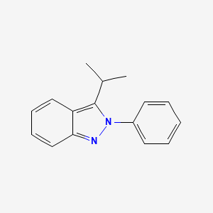 2H-Indazole, 3-(1-methylethyl)-2-phenyl- - 75379-01-0