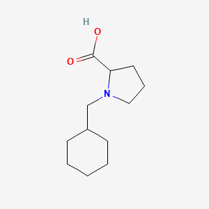 1-(Cyclohexylmethyl)pyrrolidine-2-carboxylic acid,hydrochloride - 