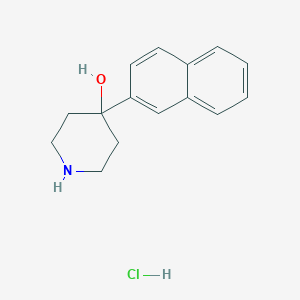4-Hydroxy-4-(naphth-2-yl)piperidine HCl - 
