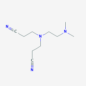 3,3'-((2-(Dimethylamino)ethyl)azanediyl)dipropanenitrile - 67602-77-1