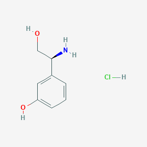 (S)-3-(1-Amino-2-hydroxyethyl)phenol hydrochloride - 