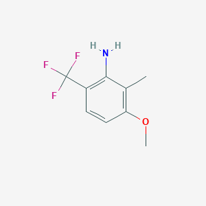 3-Methoxy-2-methyl-6-(trifluoromethyl)aniline - 