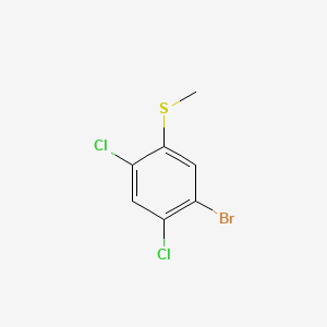 (5-Bromo-2,4-dichlorophenyl)(methyl)sulfane - 