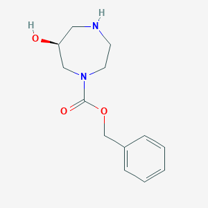 Benzyl (S)-6-hydroxy-1,4-diazepane-1-carboxylate - 