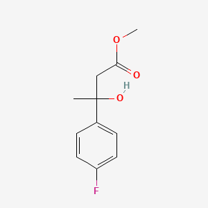 Methyl 3-(4-fluorophenyl)-3-hydroxybutanoate - 