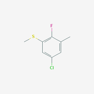 (5-Chloro-2-fluoro-3-methylphenyl)(methyl)sulfane - 