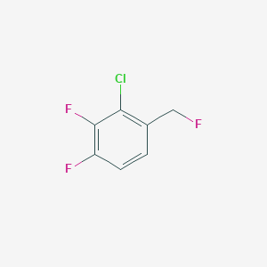 1-Chloro-2,3-difluoro-6-(fluoromethyl)benzene - 