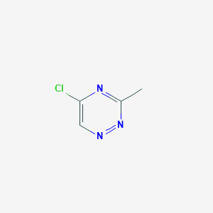 5-Chloro-3-methyl-1,2,4-triazine - 