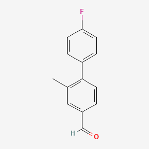 4'-Fluoro-2-methyl-[1,1'-biphenyl]-4-carbaldehyde - 