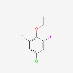 5-Chloro-2-ethoxy-1-fluoro-3-iodobenzene - 