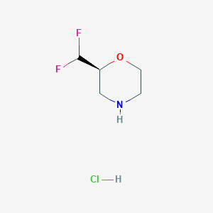 (S)-2-(Difluoromethyl)morpholine hydrochloride - 1802989-03-2
